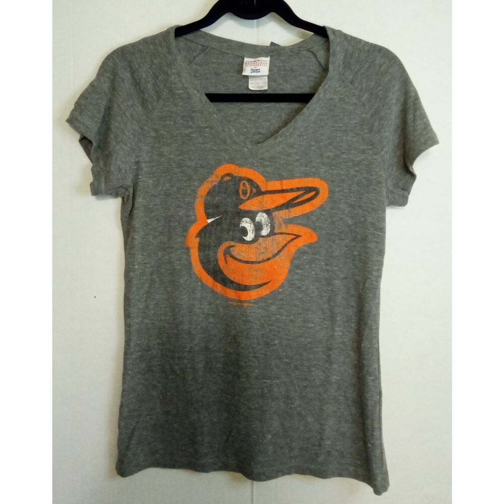 Baltimore Orioles Gray T-Shirt Women Large